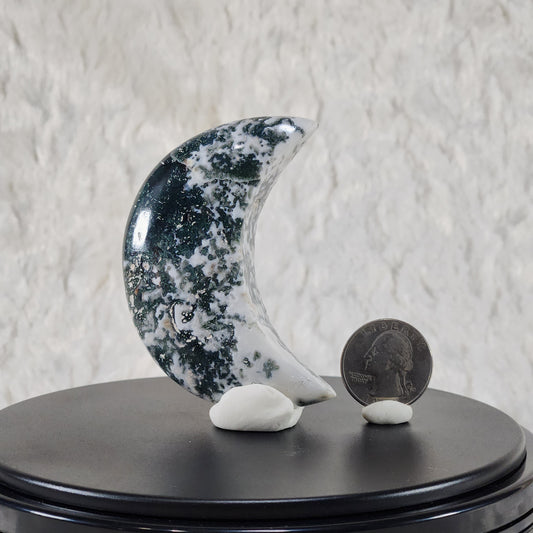 Moss Agate Moon A